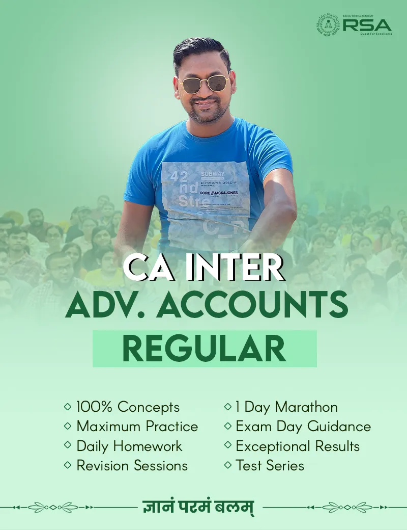 Advance Accounts Regular (New Course)